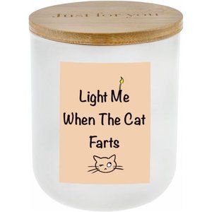Cat Lover Gifts for Women - Cat Gifts for Cat Lovers, Odor Eliminating Candle